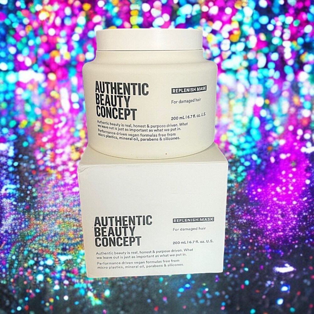 Authentic Beauty Concept Replenish Mask for Damaged Hair 6.7 oz New In Box